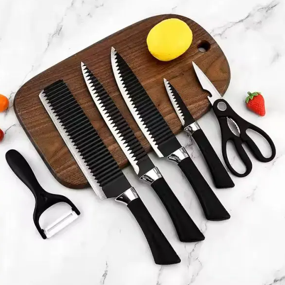 6 Pcs Premium Kitchen Knife Set